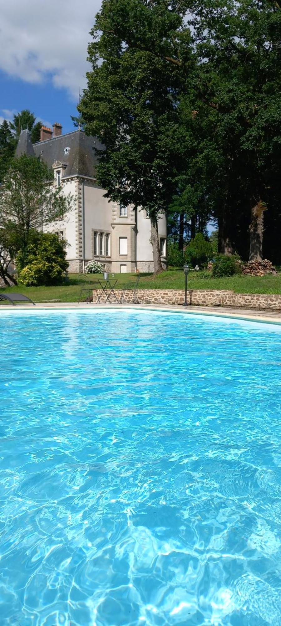 Chateau Maleplane Bed & Breakfast Saint-Leonard-de-Noblat Luaran gambar