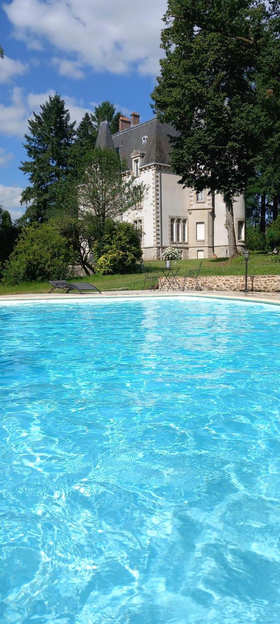 Chateau Maleplane Bed & Breakfast Saint-Leonard-de-Noblat Luaran gambar