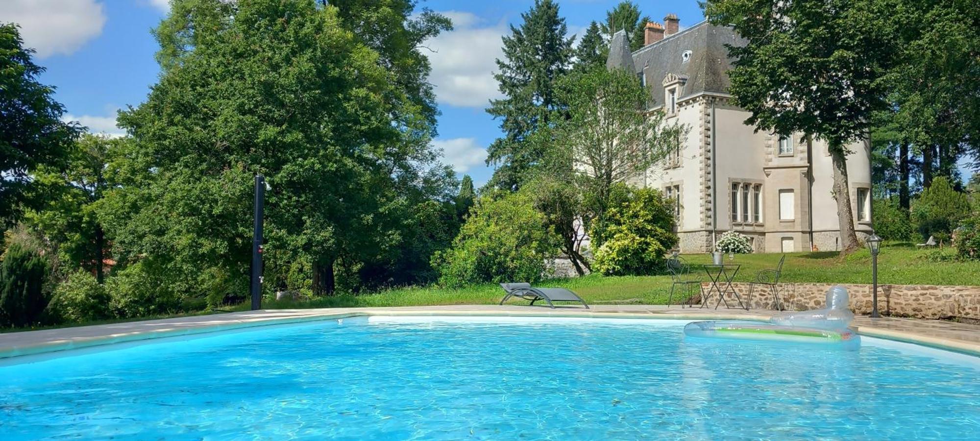 Chateau Maleplane Bed & Breakfast Saint-Leonard-de-Noblat Luaran gambar